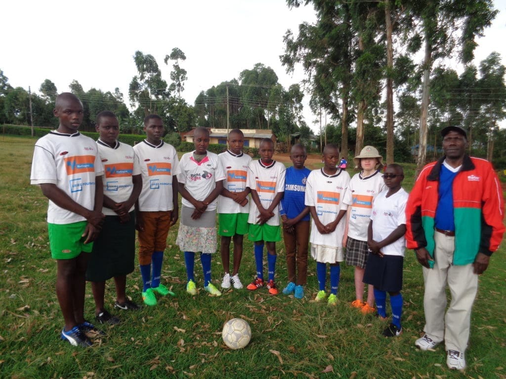 Right to Sights fotballag